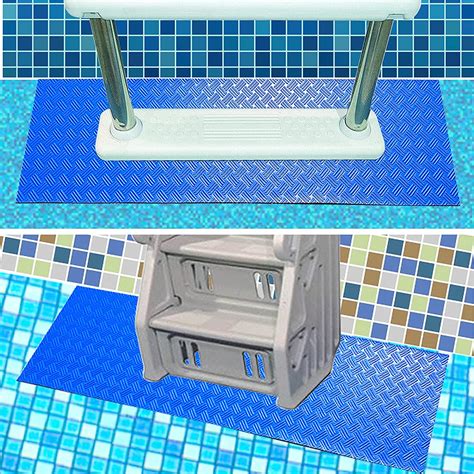 Large Swimming Pool Ladder Mat Protective Non Slip Pool Step Pad With