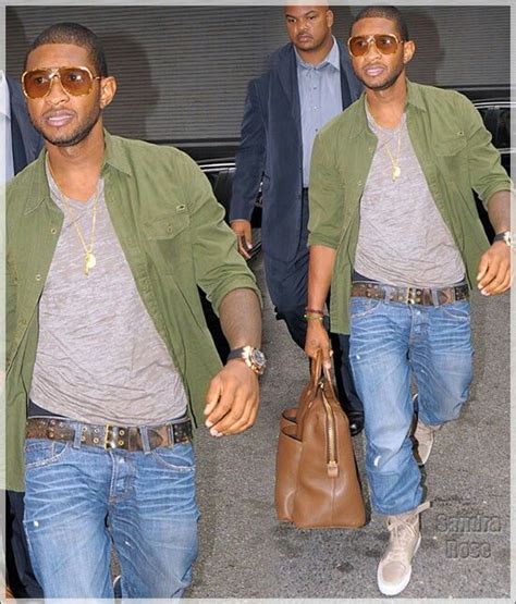 Hmmmminus The Man Purse I Love Ushers Style In This Picture Usher