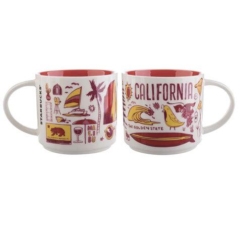 California — A Collectible Mug From The Starbucks Been There Collection