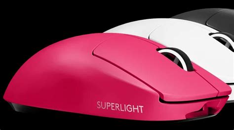 Logitech G Pro X Superlight Gaming Mouse In Pink Presented