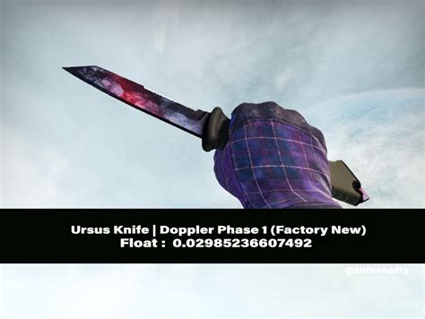 Ursus Knife Doppler Phase 1 FN CSGO SKINS KNIVES Video Gaming Gaming