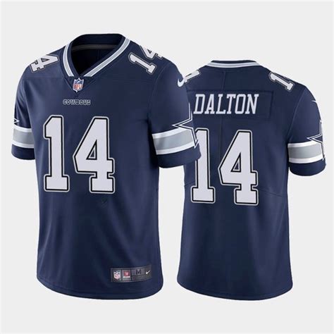 Mens Dallas Cowboys 14 Andy Dalton White 2020 New Vapor Untouchable