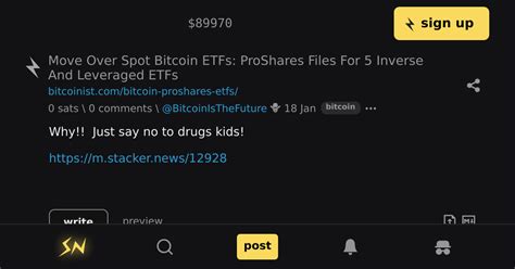 Move Over Spot Bitcoin Etfs Proshares Files For 5 Inverse And