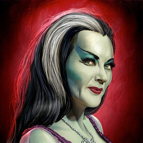 Artstation Lily Munster Bob Macneil Munsters Tv Show The Munsters Munsters House Female