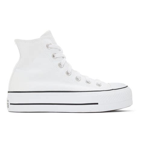 White Chuck Taylor All Star Lift High Sneakers - Editorialist