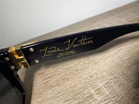 Louis Vuitton 11 Millionaire Sunglasses Black Virgil Abloh Z1165e Gold Ebay