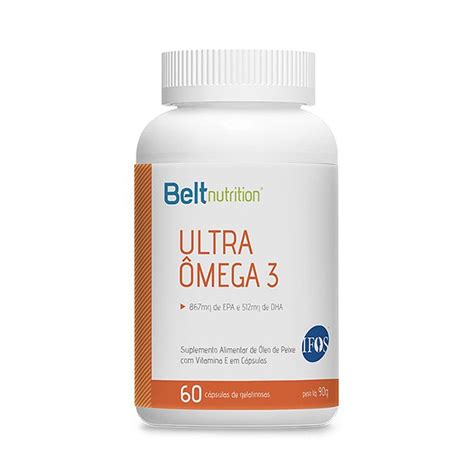 Ultra Ômega 3 60 Cápsulas Belt Nutrition Le Farma Le Farma