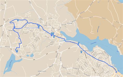 Map and Parking - Accommodation Guide Penryn