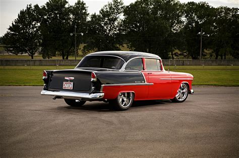 Download Hot Rod 1955 Chevrolet Bel Air Vehicle Chevrolet Bel Air Hd Wallpaper