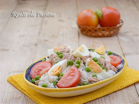 Insalata Di Riso Al Tonno E Uova Sode Ricette Che Passione Di Ornella