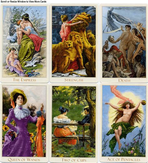 The Victorian Romantic Tarot Standard Edition The Tarot Garden