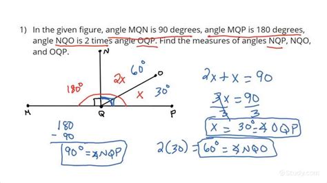 How To Solve Angle Addition With Relationships Between Angles Geometry