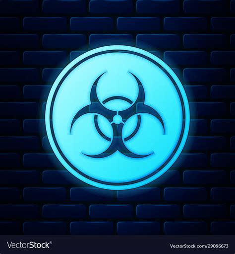 Neon Toxic Symbol