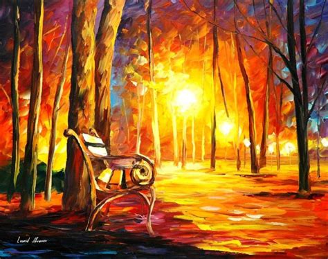 Emotions PALETTE KNIFE Modern Art Oil Painting On Canvas By Leonid