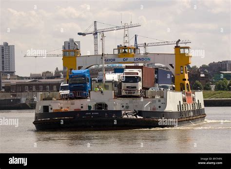 The Woolwich Ferry Stock Photo - Alamy