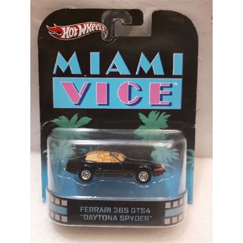 Hot Wheels Retro Ferrari 365 GTS4 Daytona Spyder Rare Item Shopee Singapore