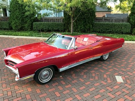 1966 Pontiac Bonneville Convertible RED ON RED 1966 PONTIAC