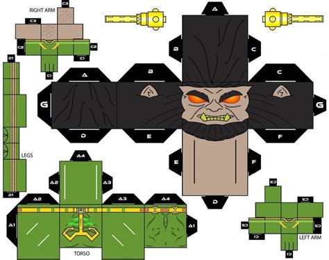 Marvin The Martian Papercraft Cubee Marvin The Martian By 1969kafer