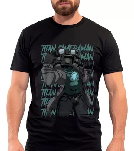 Playera Titan Camera Man Skibidi Toilet Meses Sin Intereses