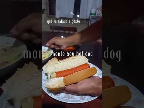 hot dog cachorro quente já comeu assim YouTube