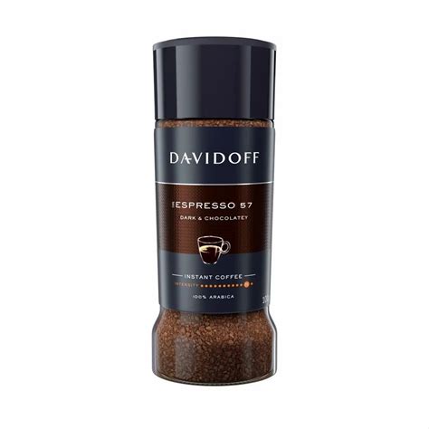 Powder Davidoff Espresso 57 Dark Chocolatey Instant Coffee Packaging