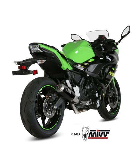 Scarico Completo Mivv Kawasaki Ninja Terminale Mk Carbonio Moto