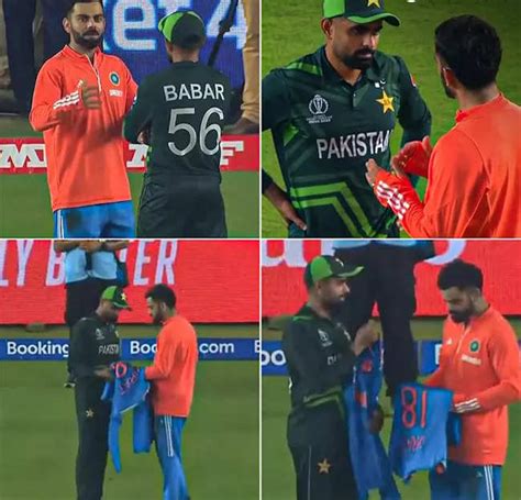 Watch Virat Kohli Ts Babar Azam Signed Jersey…