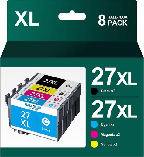 27XL Tinte Kompatibel für Epson Druckerpatronen 27XL Multipack für