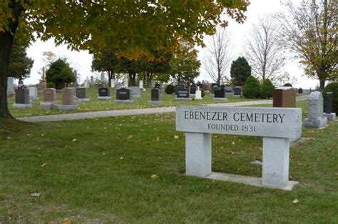 Ebenezer United Church Cemetery In Campbellville Ontario Find A