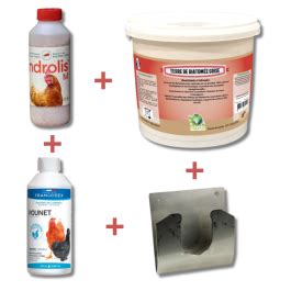 Kit Traitement Anti Parasites Androlis Poules Poulailler Direct