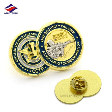 Longzhiyu Years Professional Manufacturer Custom D Round Badge