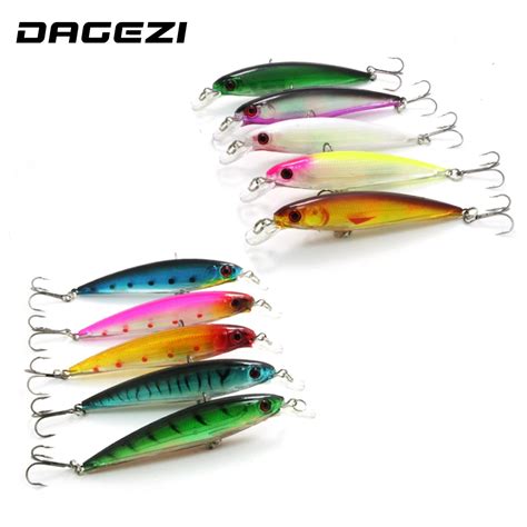 Hot Minnow Fishing Lure Carp Fishing Lures Treble Hook Cm G