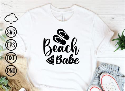 Beach Babe Summer Svg Graphic By Nigel Store Creative Fabrica