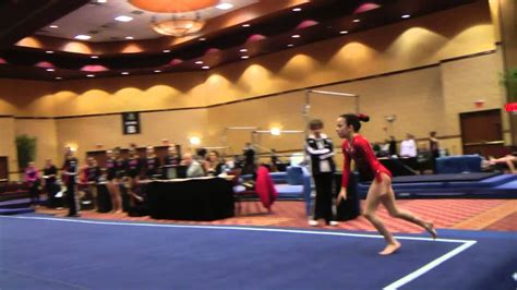 Natalie Morton Floor 2014 Woga Classic Youtube