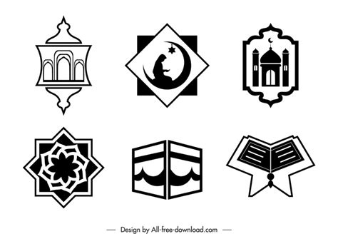 Islamic Symbols Vector Free Download Vectors Free Download New Collection