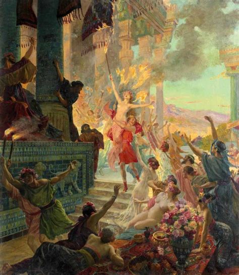 The Cyclical Retaliatory Burnings Between Greeks And Persians The