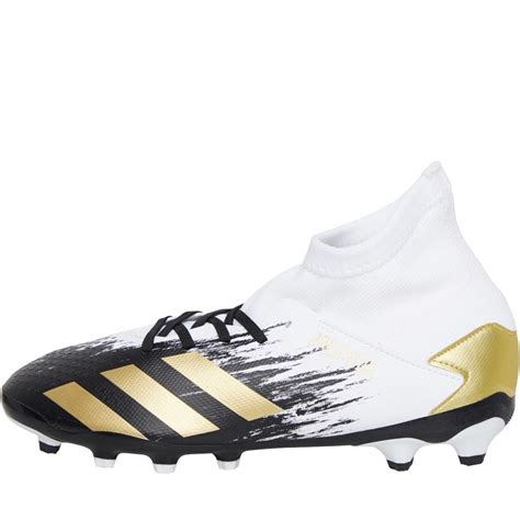 Buy adidas Kids Predator 20.3 MG Multi Ground Football Boots Footwear White/Gold Metallic/Core Black