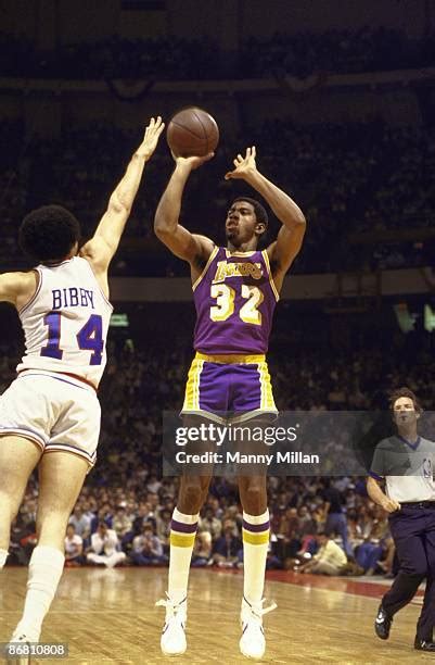 Magic Johnson 1980 Finals Photos and Premium High Res Pictures - Getty ...