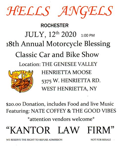 Events Hells Angels® Rochester Ny