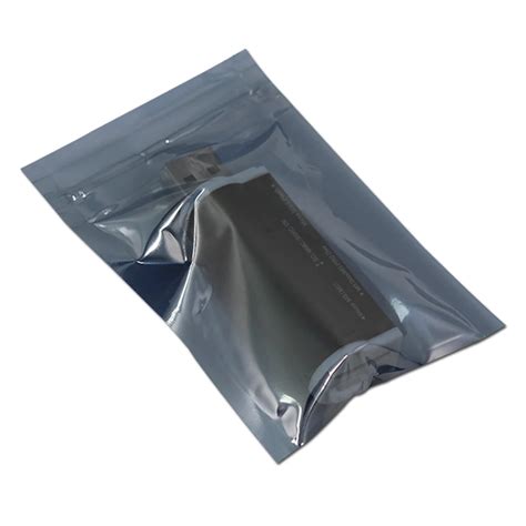 100 Pieces Anti Static ESD Shielding Bag Zip Lock Antistatic Electronic