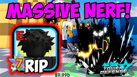 New Massive Mob 7 Star Nerf They Destroyed Him All Star Tower