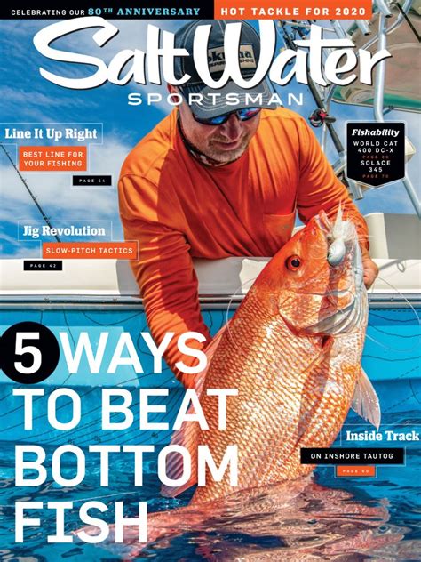 Salt Water Sportsman Magazine A Guide To Saltwater Fishing