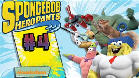 Spongebob Heropants Walkthrough Part 4 Level 4 Hd Youtube