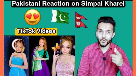 Pakistani Boy React On Simpal Kharel New Tiktok Videos Ak Reaction Tv