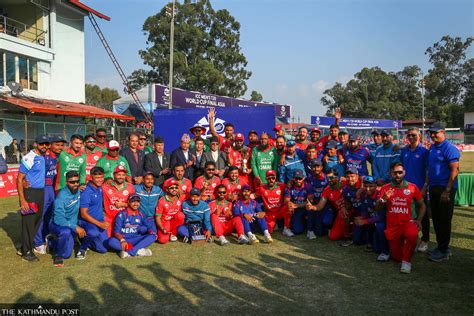 Oman Beat Nepal In Super Over To Clinch T20 World Cup Asia Qualifier Trophy