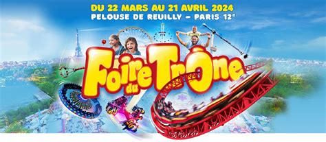 Foire Du Tr Ne Du Mars Au Avril