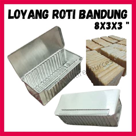 Loyang Roti Bandung Loyang Roti 8x4x4 Inci Dengan Penutup Loyang Roti