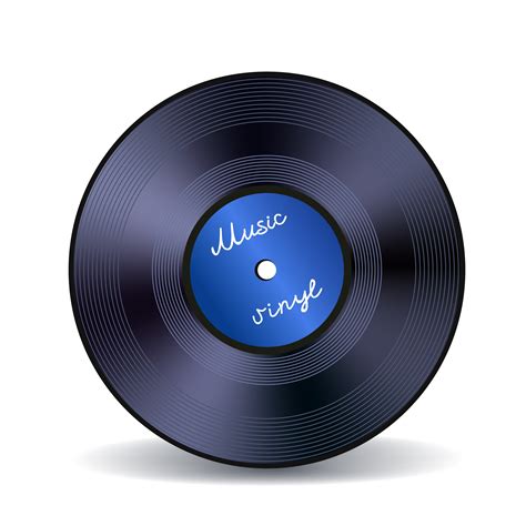 Retro Vinyl Music Record Emblem 436362 Vector Art At Vecteezy