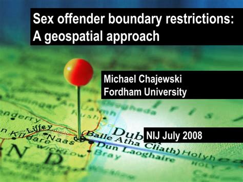 Ppt Sex Offender Boundary Restrictions A Geospatial Approach Powerpoint Presentation Id 5698686