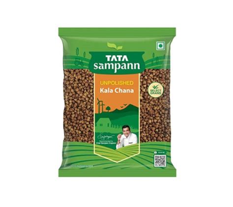 Tata Sampann Unpolished Kala Chana 1Kg Sujays